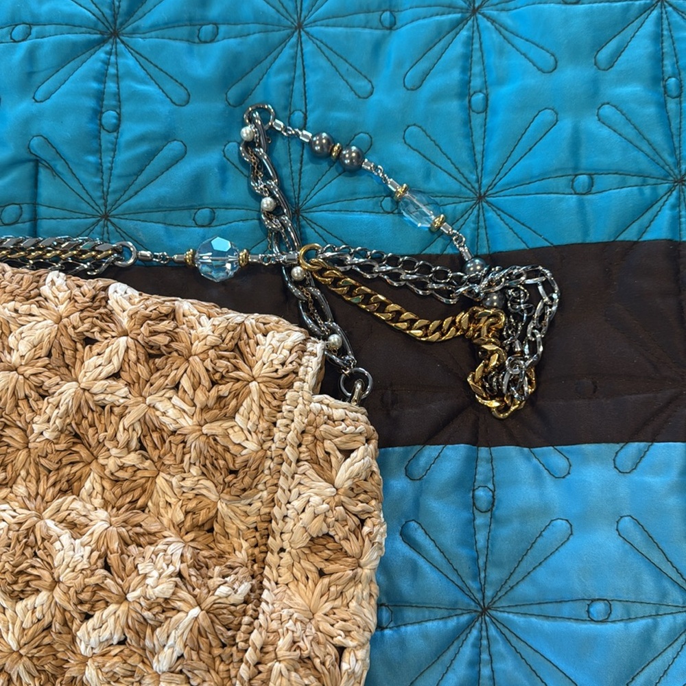 Dolce & Gabbana Straw Bag EUC - Picture 8 of 12